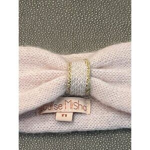 Louise Misha Pink Wool Hair Accessory